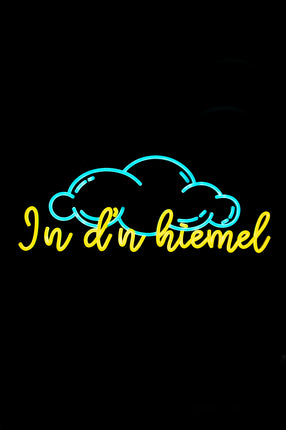 PartyXplosion LED neon sign 'In d'n Hiemel'