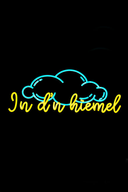 PartyXplosion LED neon sign 'In d'n Hiemel'