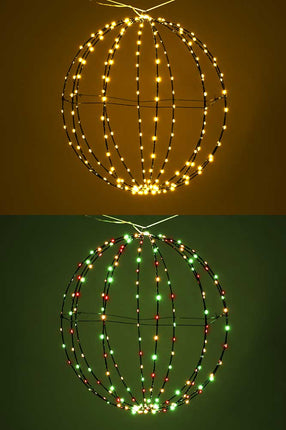 PartyXplosion Lichtbol met Zwart Metalen Frame 50 cm