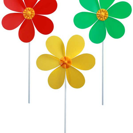 PartyXplosion Luxe Lampion Rood Geel en Groen 25 cm