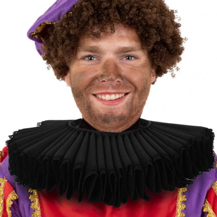 PartyXplosion Luxe Pieten kraag zwart