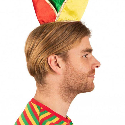 PartyXplosion Mini Prinsenmuts Rood Geel Groen