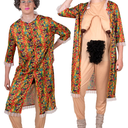 PartyXplosion Naakte Oma kostuum unisex