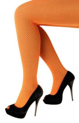 PartyXplosion Netpanty Fluor Oranje One Size