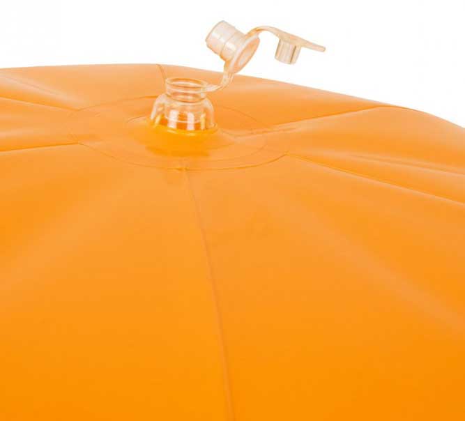 PartyXplosion Opblaasbare Megabal Oranje