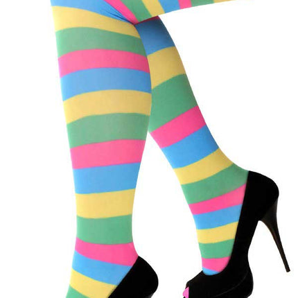 PartyXplosion Panty Multicolour Gestreept One Size