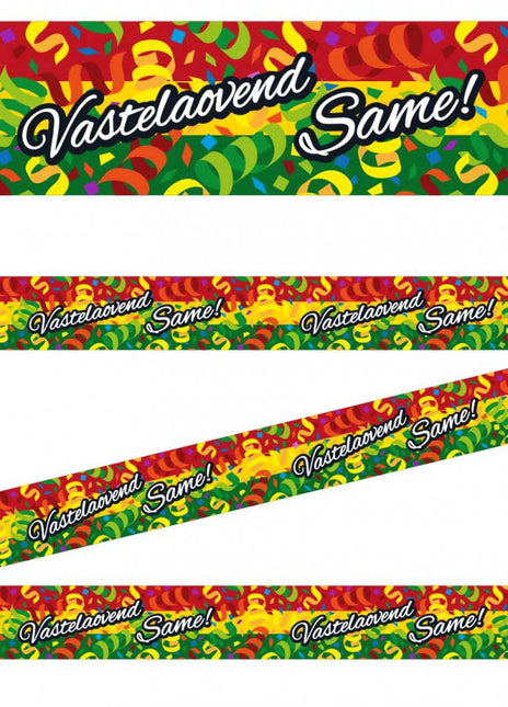 PartyXplosion Party Afzetlint Vastelaovend Same 12m