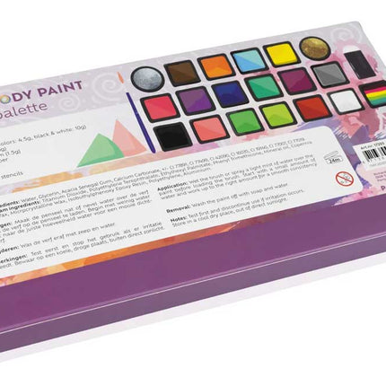 PartyXplosion PartyXplosion Face & Body Paint Starter Palette