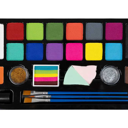PartyXplosion PartyXplosion Face & Body Paint Starter Palette