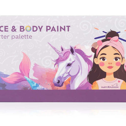 PartyXplosion PartyXplosion Face & Body Paint Starter Palette