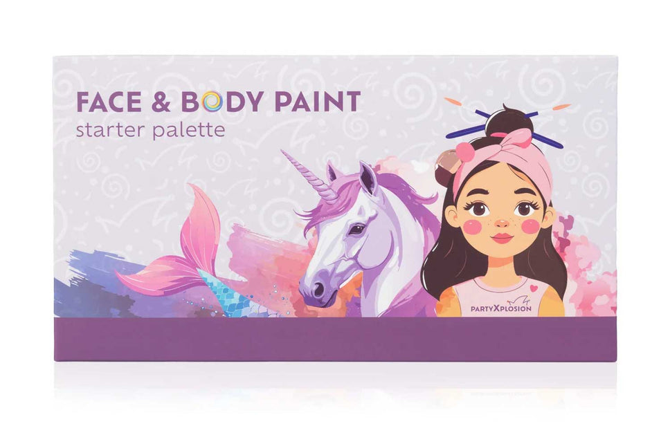 PartyXplosion PartyXplosion Face & Body Paint Starter Palette