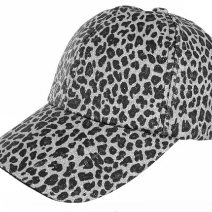 PartyXplosion Pet panter glitter zilver