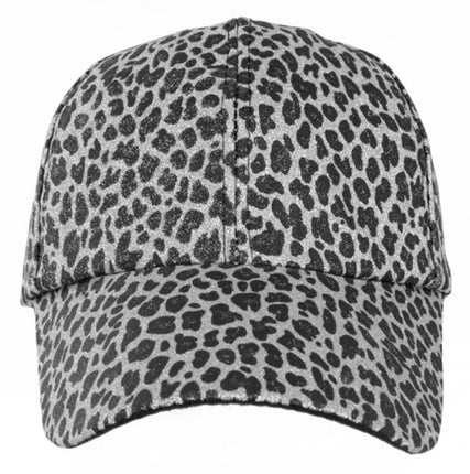 PartyXplosion Pet panter glitter zilver