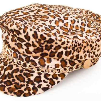 PartyXplosion Pet panter met gouden ketting