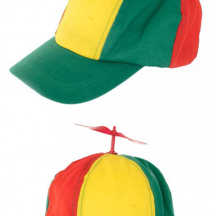 PartyXplosion Pet Propeller Rood Geel Groen