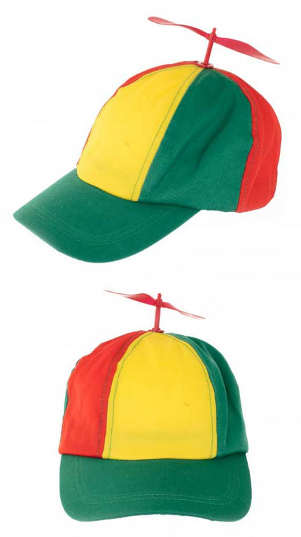 PartyXplosion Pet Propeller Rood Geel Groen