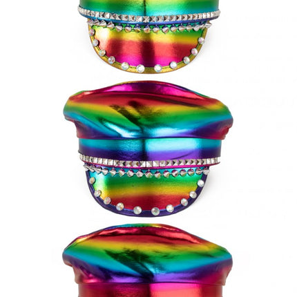 PartyXplosion Pet regenboog metallic