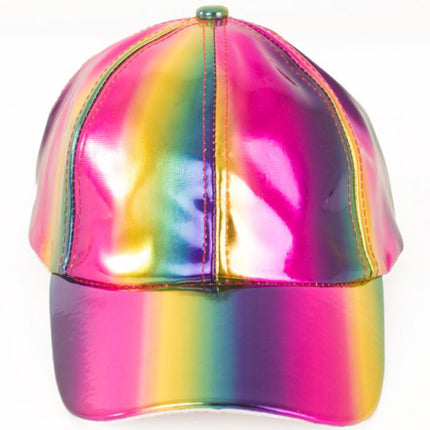 PartyXplosion Pet regenboog metallic
