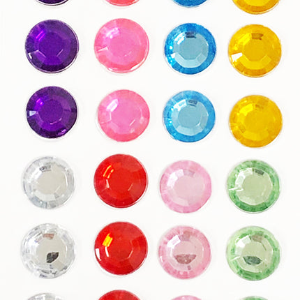 PartyXplosion Plaksteentjes Grote Rondjes 32 stuks