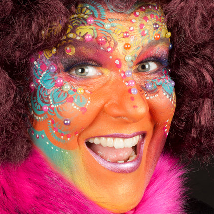 PartyXplosion Plaksteentjes regenboog