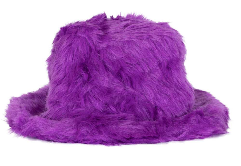 PartyXplosion Pluche vissershoed paars