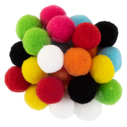 PartyXplosion Pom Poms 2 cm (24 stuks)