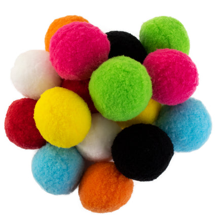 PartyXplosion Pom Poms 4 cm (16 stuks)