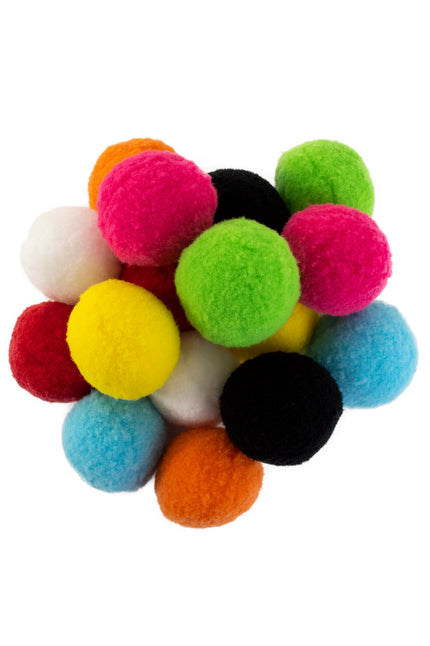 PartyXplosion Pom Poms 4 cm (16 stuks)
