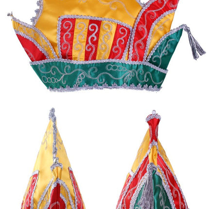 PartyXplosion Prinsenmuts rood geel groen