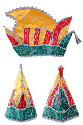 PartyXplosion Prinsenmuts rood geel groen