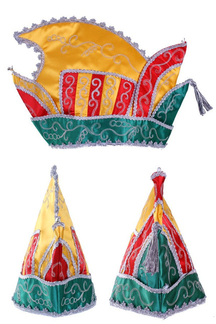 PartyXplosion Prinsenmuts rood geel groen