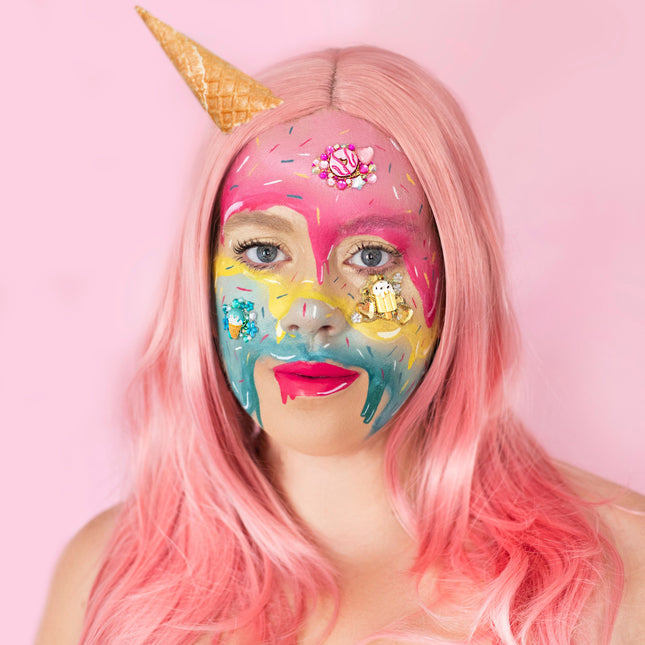 PartyXplosion Pruik Anne Oudroze