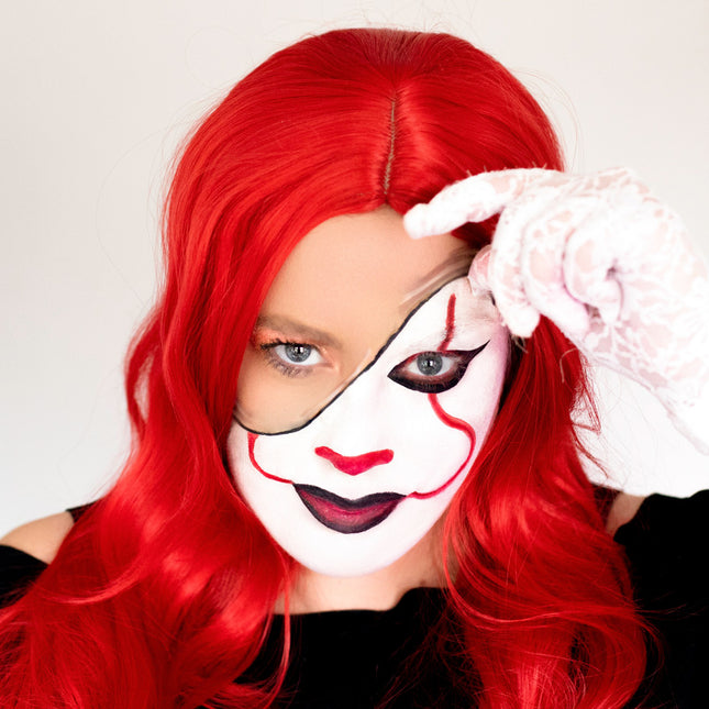 PartyXplosion Pruik Anne Rood