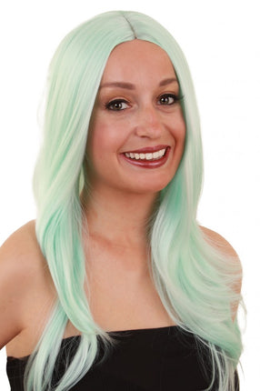 PartyXplosion Pruik Anne Zeegroen