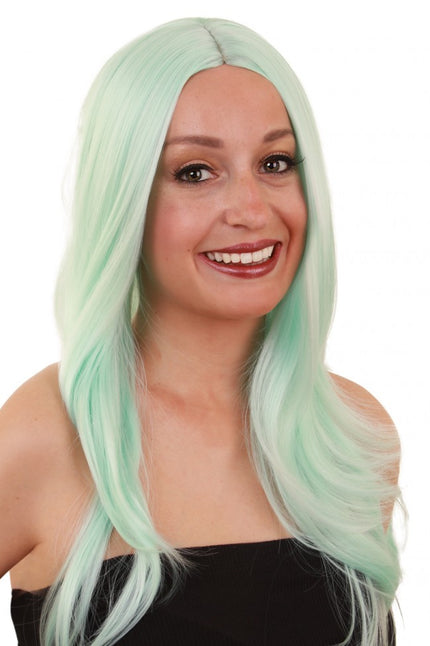 PartyXplosion Pruik Anne Zeegroen