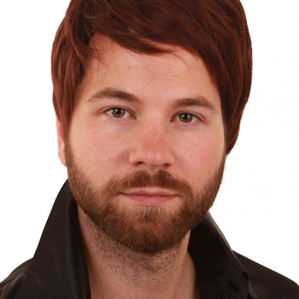 PartyXplosion Pruik Kees kastanje