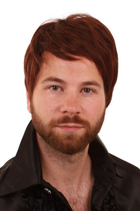 PartyXplosion Pruik Kees kastanje