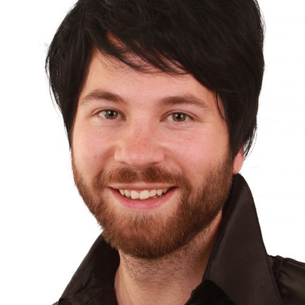 PartyXplosion Pruik Kees zwart