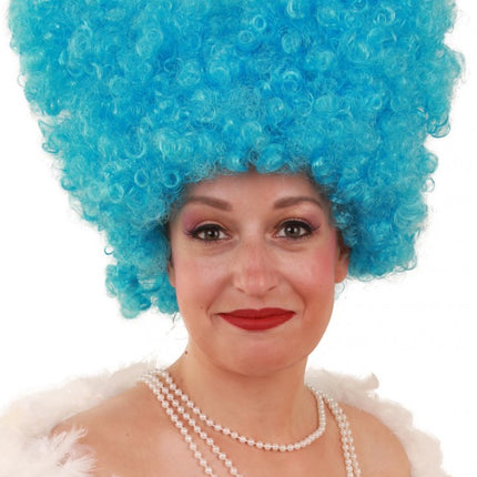 PartyXplosion Pruik Lucy suikerspin roze