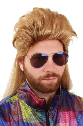 PartyXplosion Pruik Mike Blond