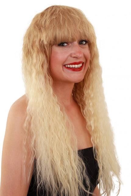 PartyXplosion Pruik Sophie blond krullend