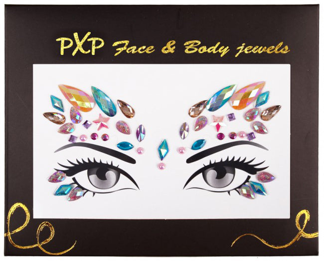 PartyXplosion PXP Face Jewels Glitter Unicorn