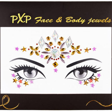 PartyXplosion PXP Face jewels Princess Star