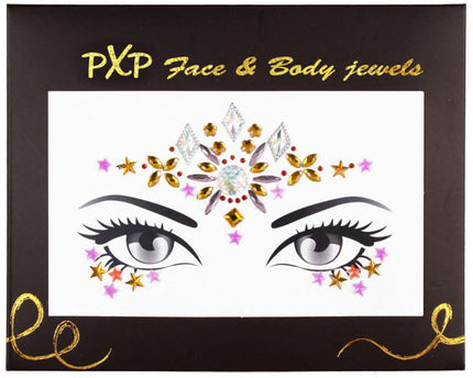 PartyXplosion PXP Face jewels Princess Star