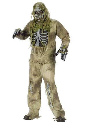 PartyXplosion Skelet Zombie Kostuum Heren