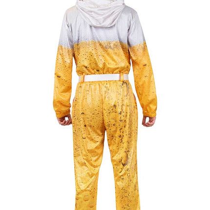 PartyXplosion Ski-overall bier unisex