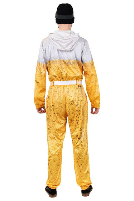 PartyXplosion Ski-overall bier unisex