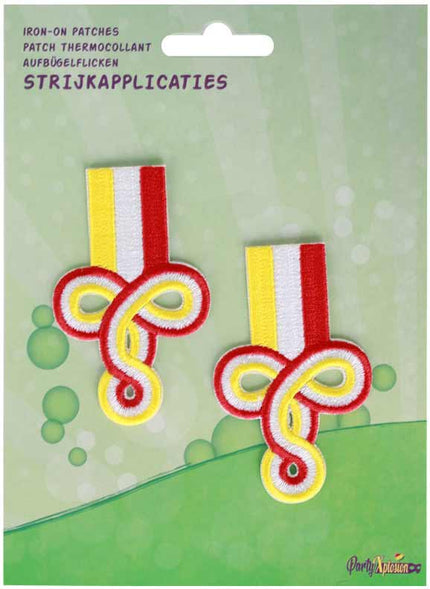 PartyXplosion Strijkapplicatie Brandenburgers Oeteldonk 8 x 5