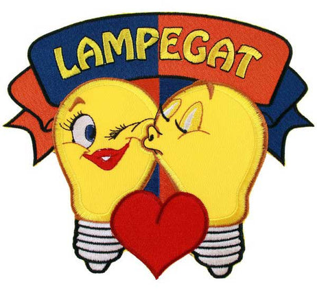 PartyXplosion Strijkapplicatie Lampegat