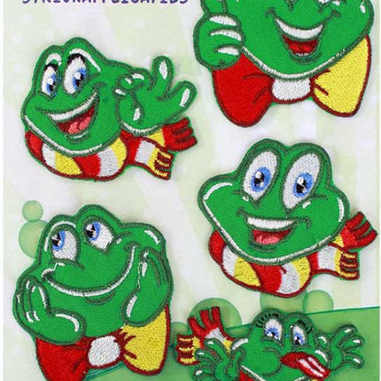 PartyXplosion Strijkapplicatie Oeteldonk Smiley Kikkers